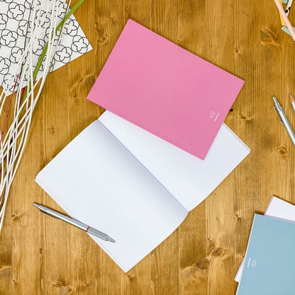 Dotted notebook, 108 page, soft touch cover, A4/A5/A5 pad, 24 color