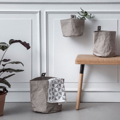 Washable Paper Box with Metal Eyelet, Small