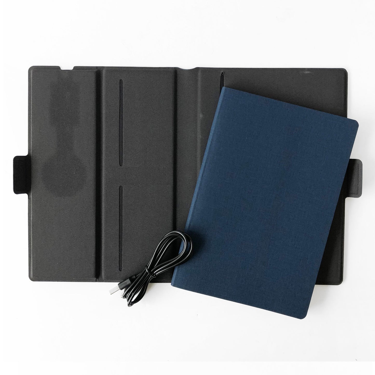 Notebook with Wireless Charge Phone Feature