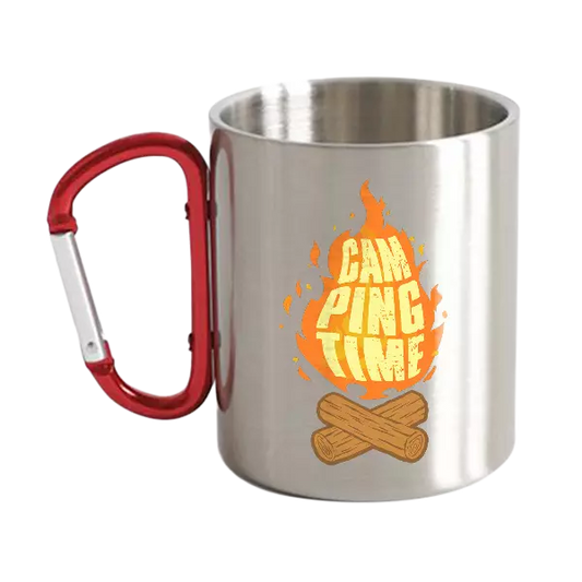 Camp Fire Carabiner Mug 12oz