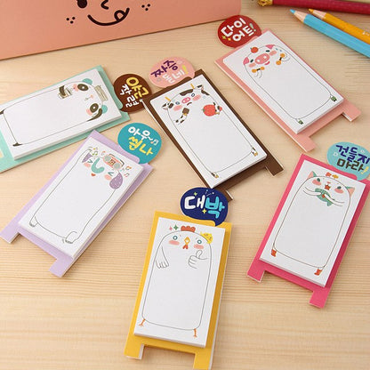 Cute Notebook Memo Pads animal Cartoon Diary