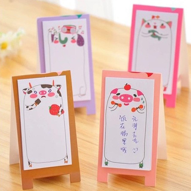 Cute Notebook Memo Pads animal Cartoon Diary