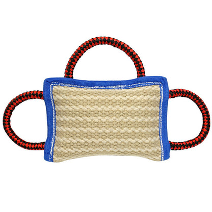 Dog Training Agility Equipment Pet Bite Tug Jute