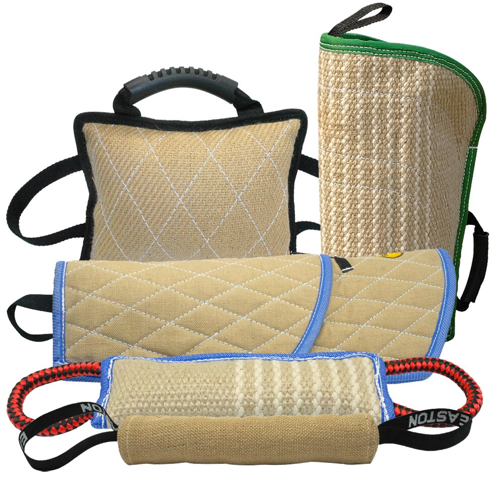 Dog Training Agility Equipment Pet Bite Tug Jute