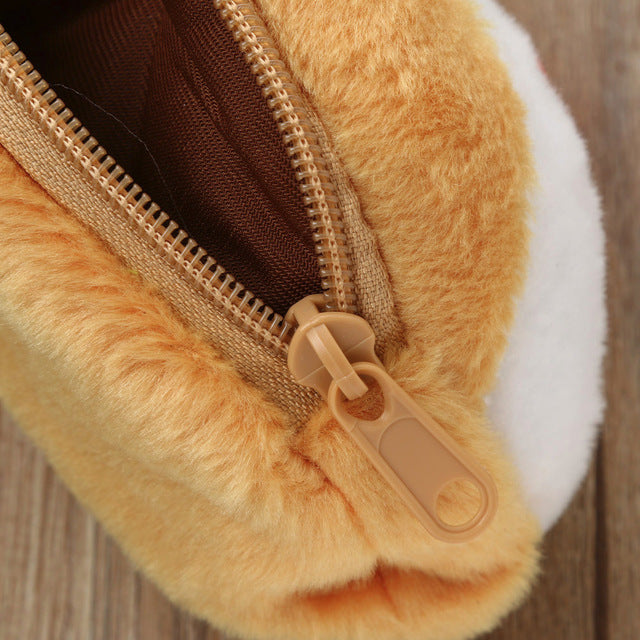Fashion women coin purse Cute Cartoon Dog Butt