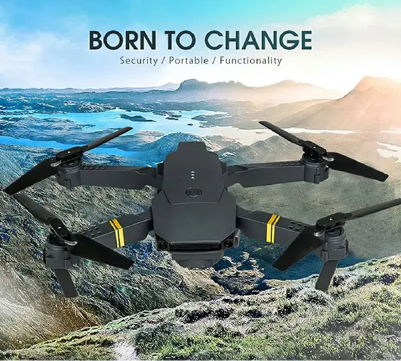 4K HD Dual Camera RC FPV WiFi Portable Wide Angle Foldable Quadcopter