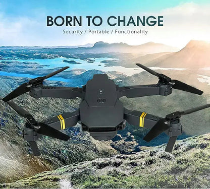 4K HD Dual Camera RC FPV WiFi Portable Wide Angle Foldable Quadcopter
