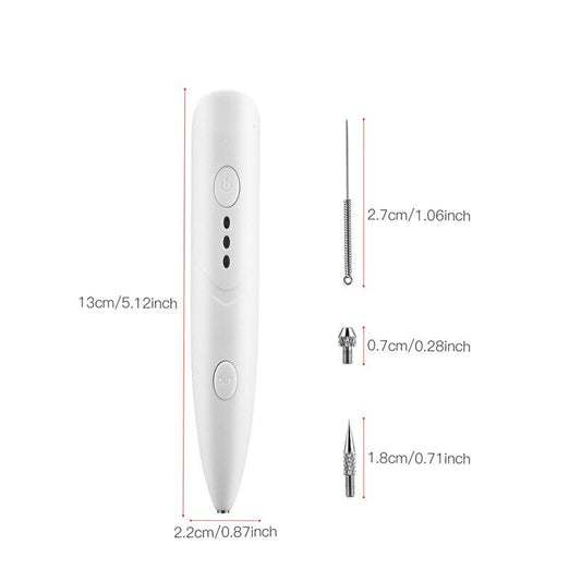 Electric Mini Laser Pen Tattoo Mole Removal Machine Face Care Skin Tag