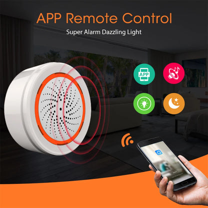 Coolcam Tuya Zigbee Smart Siren Alarm For Home Security with Strobe