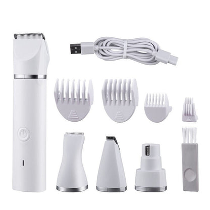 4 In 1 Multifunction Dog Hair Cutter Professional Pet Nail Polisher