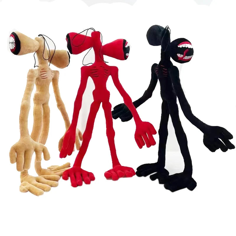 55CM Bendable Siren Head Plush Toys Office Decoration Standing Siren