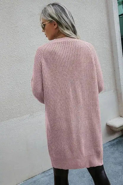 Knit Long Sleeves Cardigan