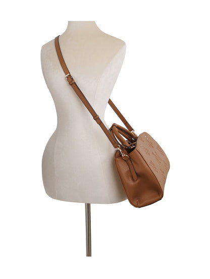 Monogram satchel bag and purse set