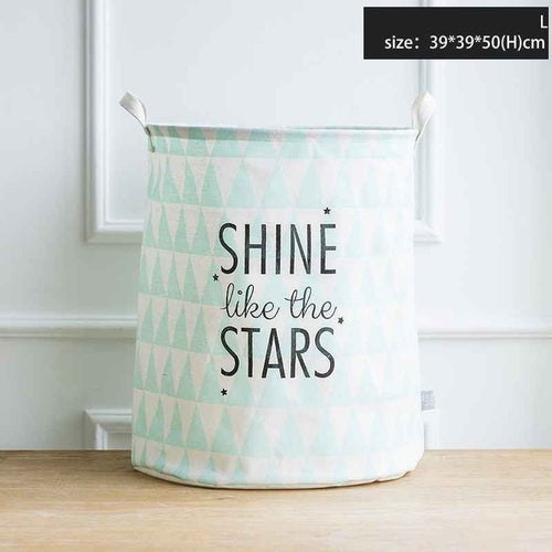 Mint Green Laundry Bag Storage Bag Bathroom