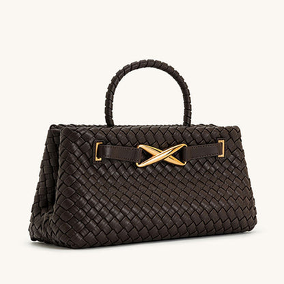 Woven Bag High Grade Handmade Women Woven Bag Casual Large Capacity