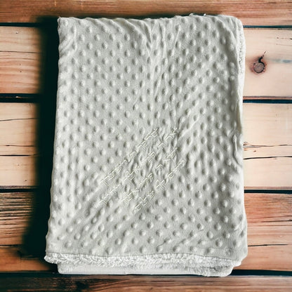 Soft baby blanket. Birkat kohanim ברכת הכהנים