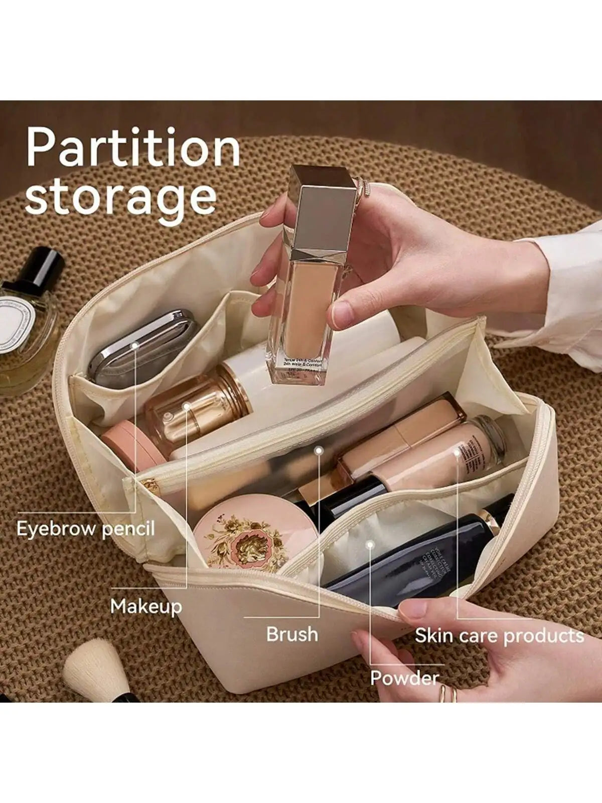 Factory Direct Sales Cosmetic Bag, One Batch Cosmetic Bag, Portable