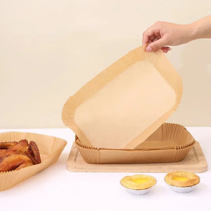 Disposable Air Fryer Paper Non-Stick Kitchen Baking Airfryer Mat