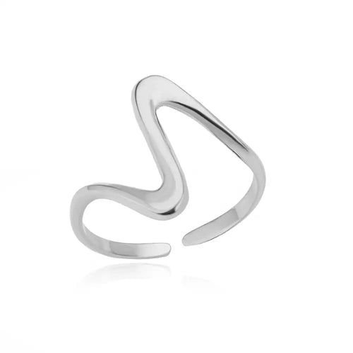 316L Stainless Steel Rings for Women Gold Color Never Fade Luxury