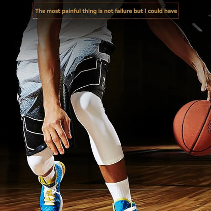 GOBYGO 1Pcs Basketball Sports Knee Pads Elastic Knitted Compression