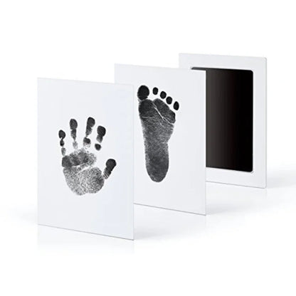 2/4pc Baby Handprint Footprints Ink Pads Safe Non-toxic No-Touch Skin