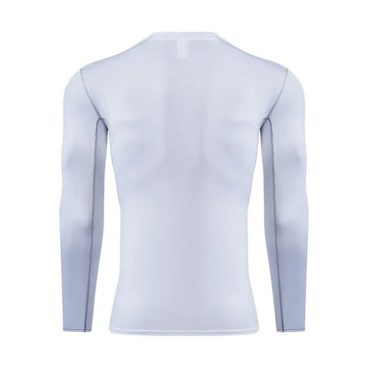 2024 Men's Long Sleeved Sports T-Shirt With High Elasticity And Quick