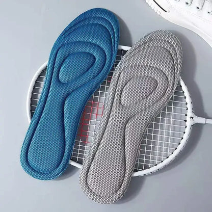 4Pcs Memory Foam Orthopedic Insoles for Shoes Antibacterial