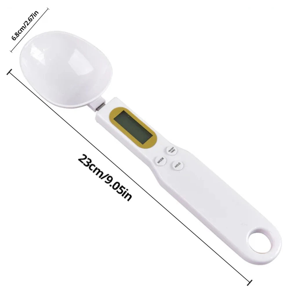 500g/0.1g Weight Measuring Spoon Portable LCD Digital Kitchen Scale