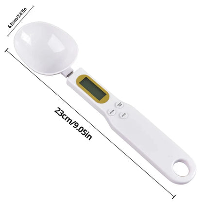 500g/0.1g Weight Measuring Spoon Portable LCD Digital Kitchen Scale