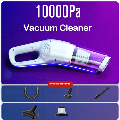 Handheld Home Vacuum Cleaner Rechargeable Portable Vacuum Cleaner Car