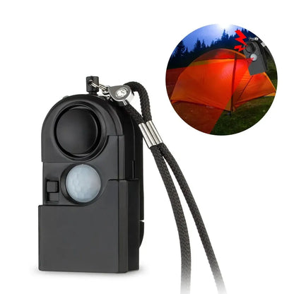 KERUI Portable Mini Motion Detector Alarm 120DB Siren SOS LED Light