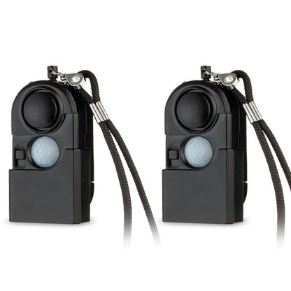 KERUI Portable Mini Motion Detector Alarm 120DB Siren SOS LED Light