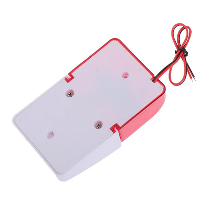 120 DB Flash LED Strobe Light Wired Siren 12V/ 5V /24V /220V Work For