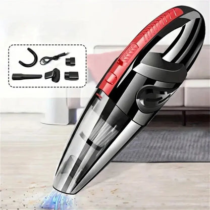 Portable Car Wireless Vacuum Cleaner Powerful Suction Rechargeable