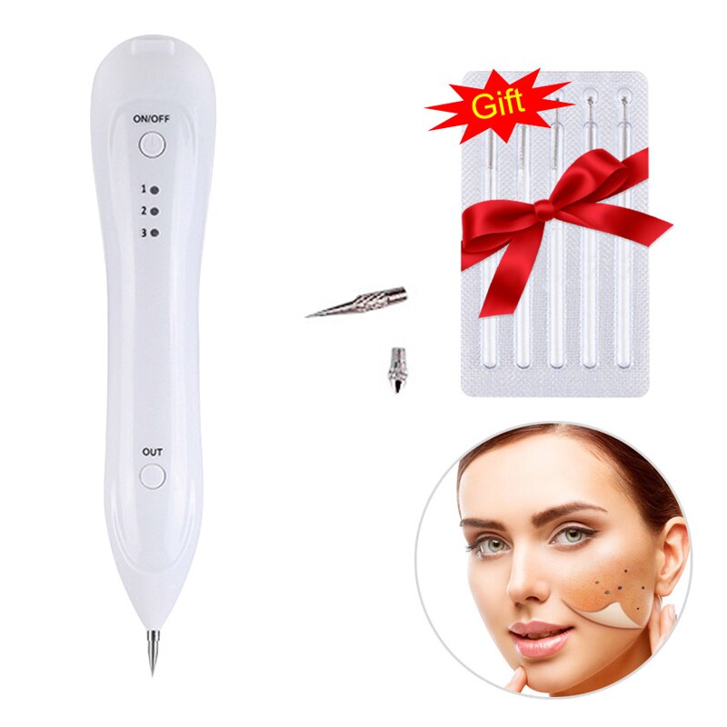 Electric Plasma Jet Pen Freckle Remover Machine  Mole Removal Dark