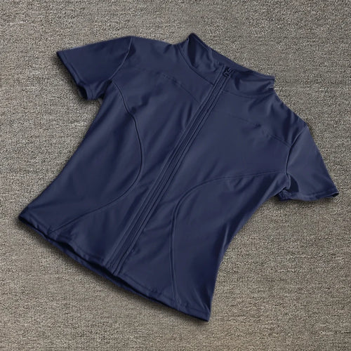 Summer High Quality Waist Slimming Training Tops Women's Quick-drying