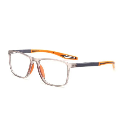 Fashion TR90 Reading Glasses for Men Spring Leg Sports Presbyopia