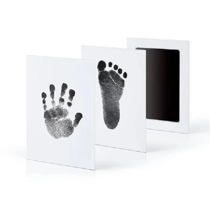 2/4pc Baby Handprint Footprints Ink Pads Safe Non-toxic No-Touch Skin