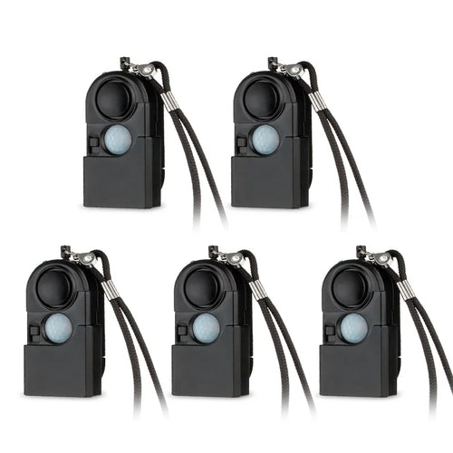 KERUI Portable Mini Motion Detector Alarm 120DB Siren SOS LED Light