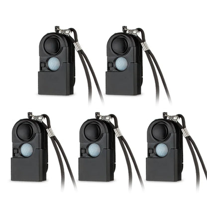 KERUI Portable Mini Motion Detector Alarm 120DB Siren SOS LED Light