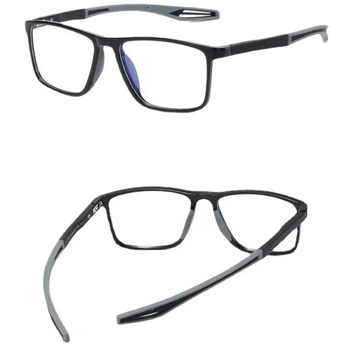 Fashion TR90 Reading Glasses for Men Spring Leg Sports Presbyopia