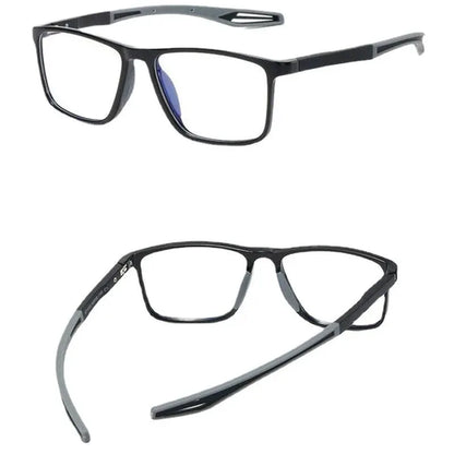 Fashion TR90 Reading Glasses for Men Spring Leg Sports Presbyopia