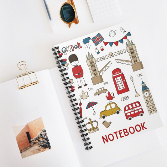 London - Lined notebook