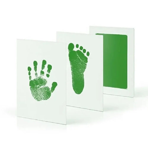 2/4pc Baby Handprint Footprints Ink Pads Safe Non-toxic No-Touch Skin