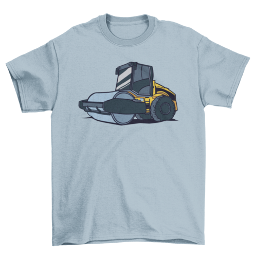 Steamroller machine heavy equipment t-shirt