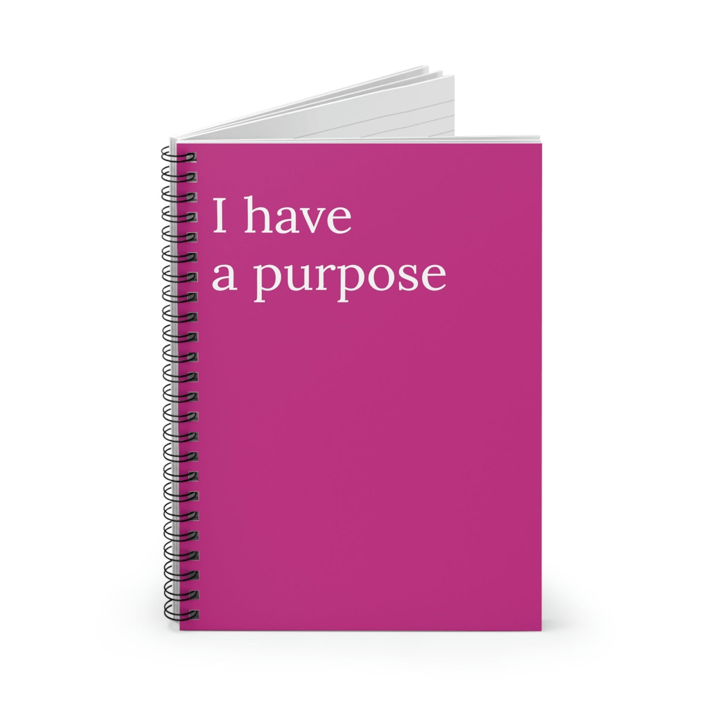 I Have A Purpose Motivational Notebook