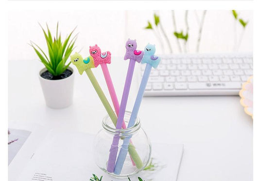 Adorable Alpaca Gel Ink Pen