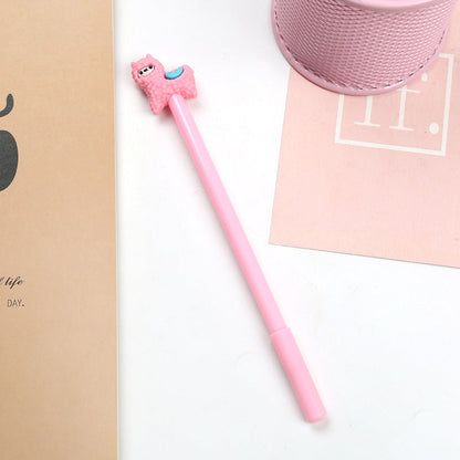 Adorable Alpaca Gel Ink Pen