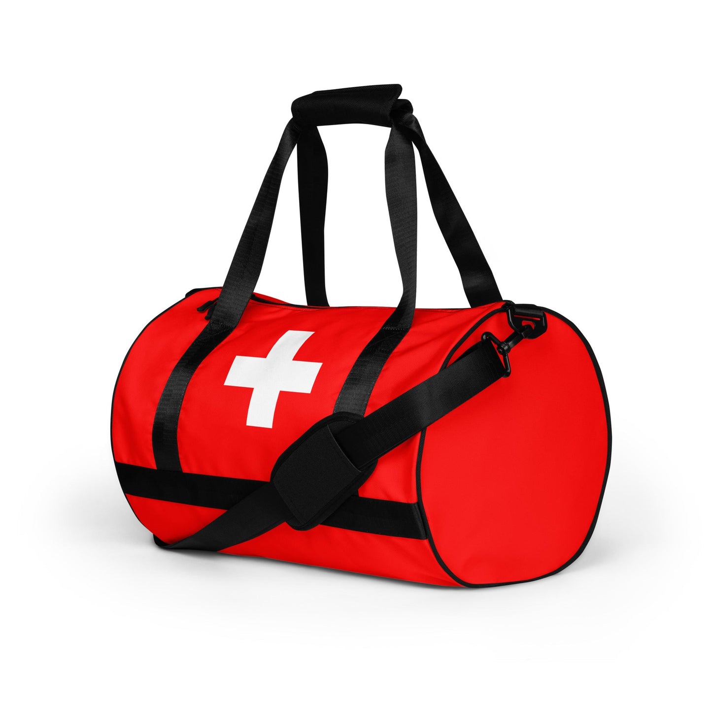 Sac de Sport Drapeau Suisse – Polyester – Moyenne Capacité