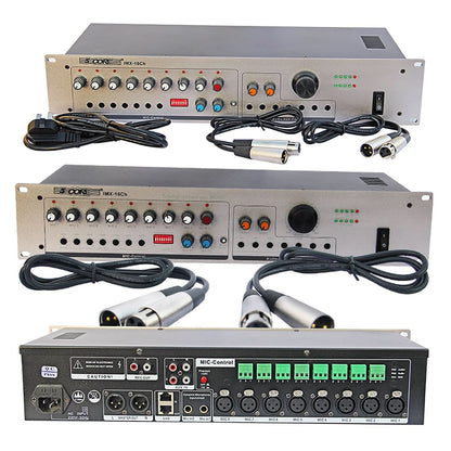 5Core 16 Channel Intelligent Conference Smart Audio Mixer Dj Equipment
